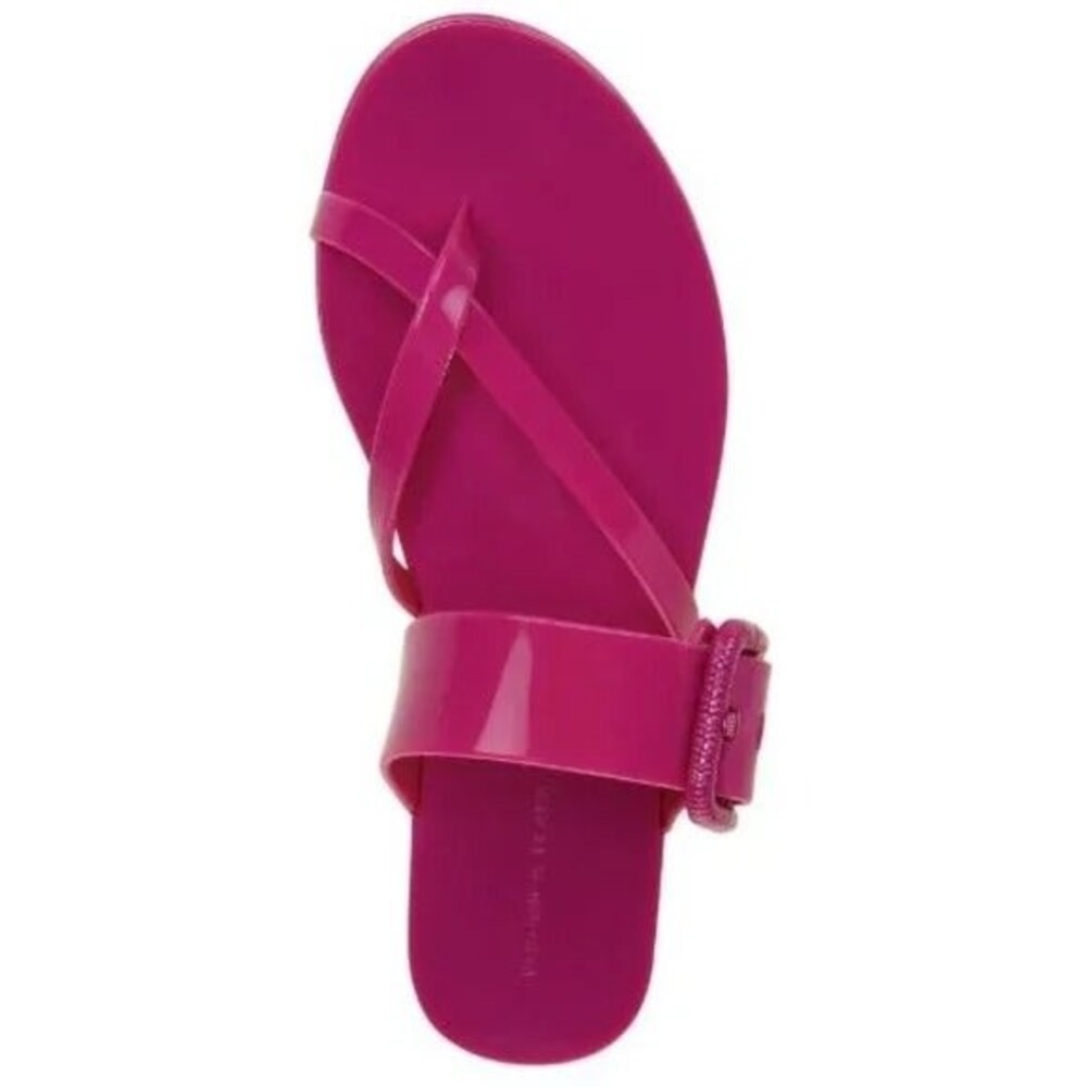 CLOSEOUT SALE MAKE AN OFFER-NWT Veronica Beard Salva jelly sandal - pink size 7M - Picture 4 of 7